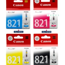 佳能（Canon）CLI-821（BK C M Y） 墨盒（适用iP3680、iP4680、iP4760、MX86...